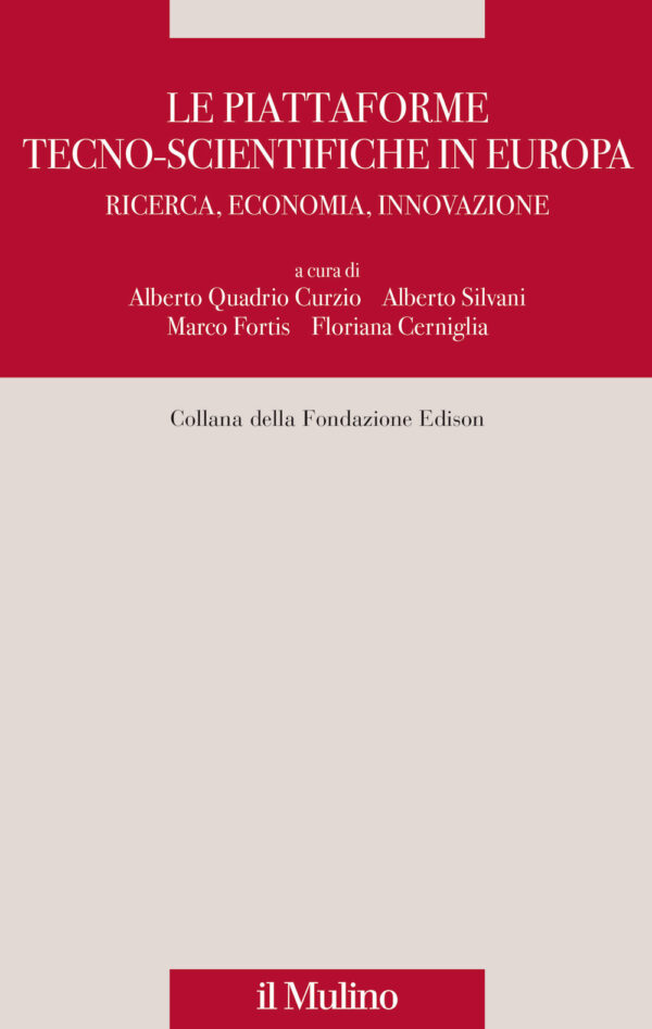Libro piattaforme tecno-scientifiche in Europa. Ricerca