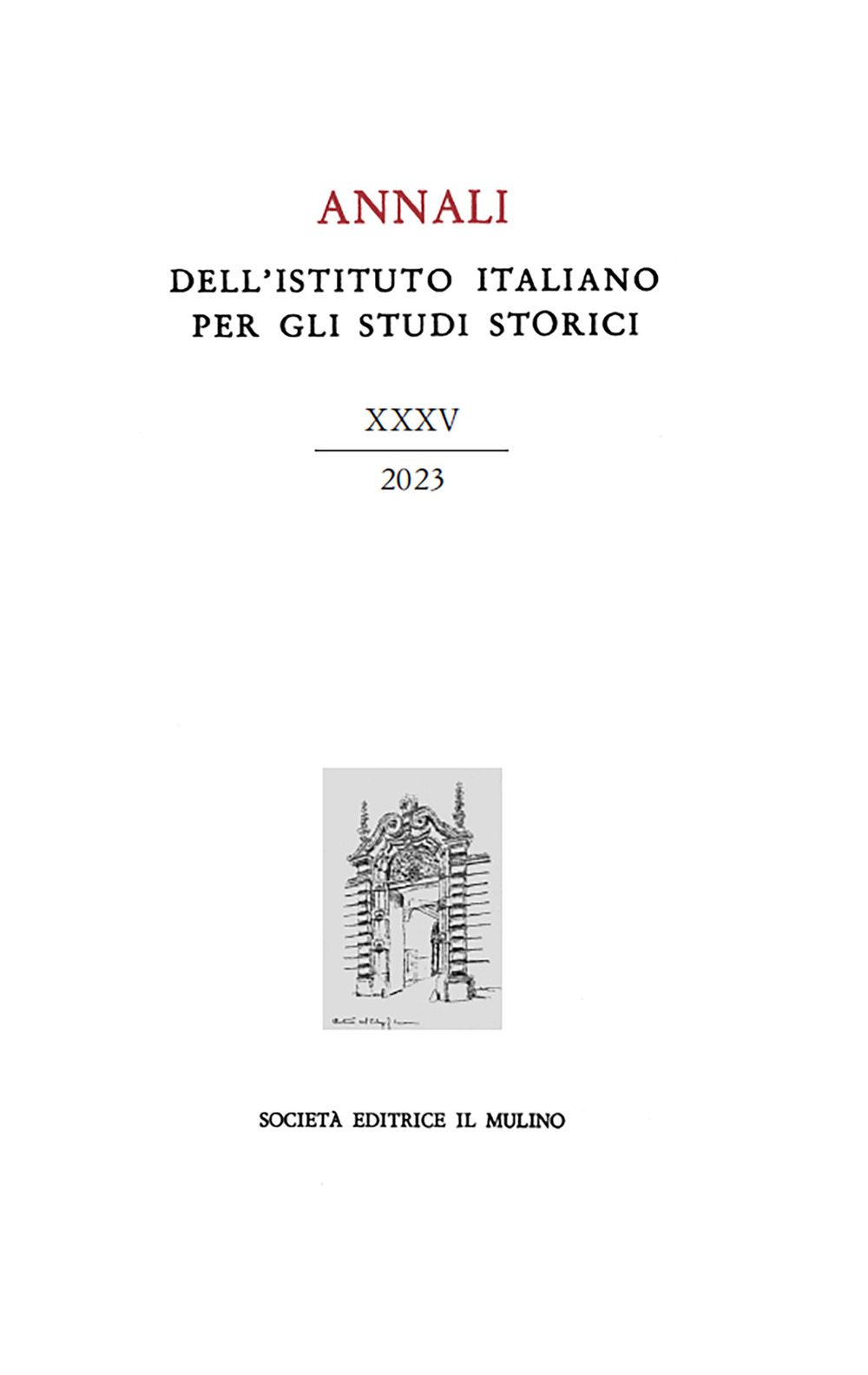 Libro Annali dell'Istituto italiano per gli studi storici di  - ean 9788815389008 - Il Mulino