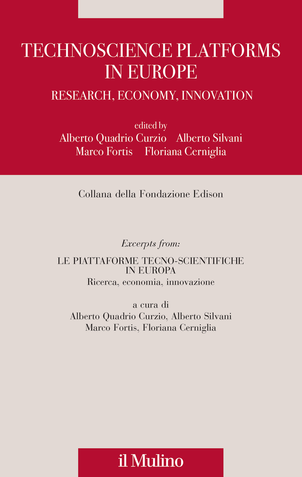 Libro Technoscience platforms in Europe. Research