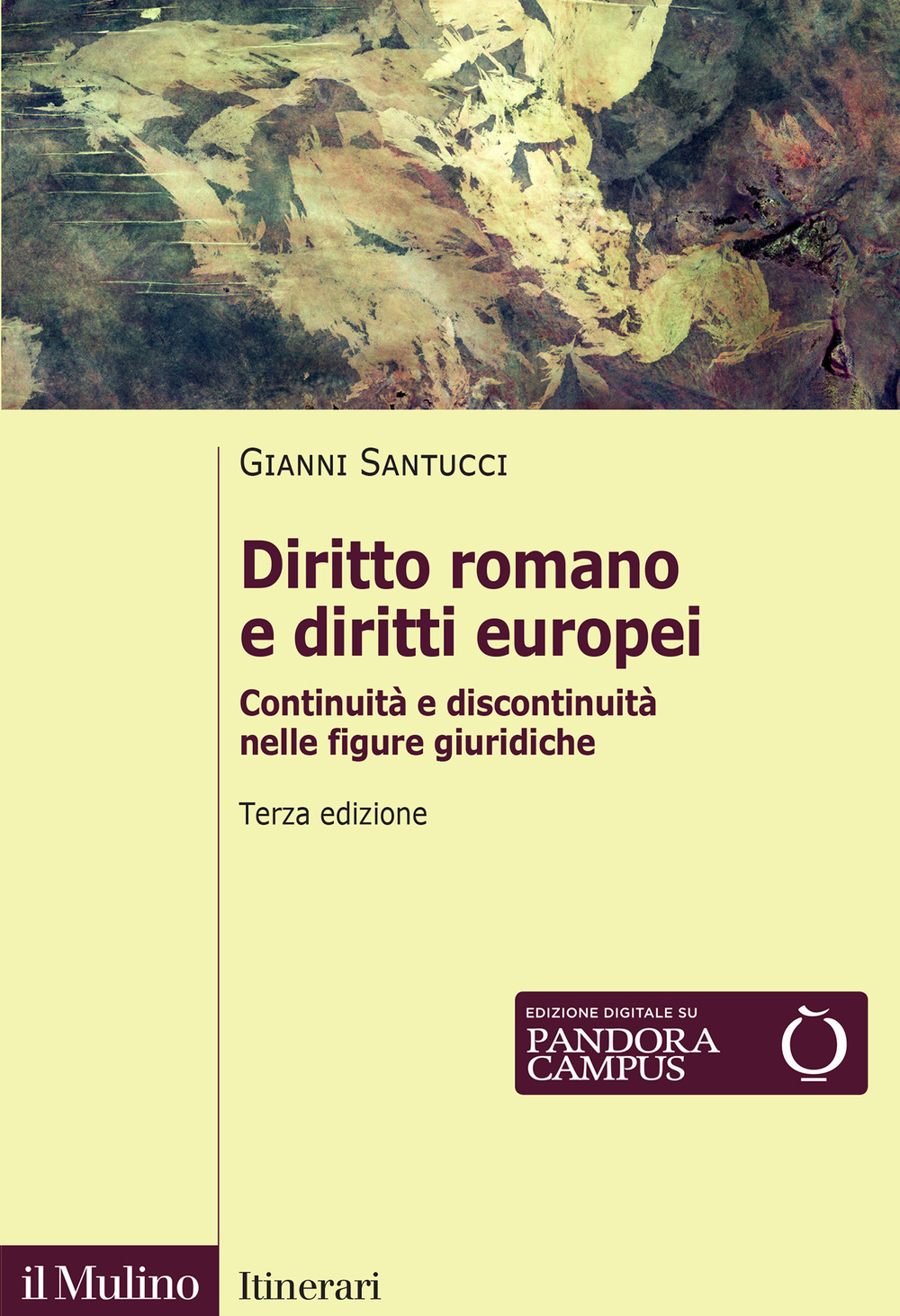 Libro Diritto romano e diritti europei. Continuità e discontinuità nelle figure giuridiche di Gianni Santucci - ean 9788815389886 - Il Mulino