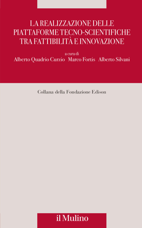 Libro realizzazione delle piattaforme tecno-scientifiche tra fattibilità e innovazione di  - ean 9788815394347 - Il Mulino
