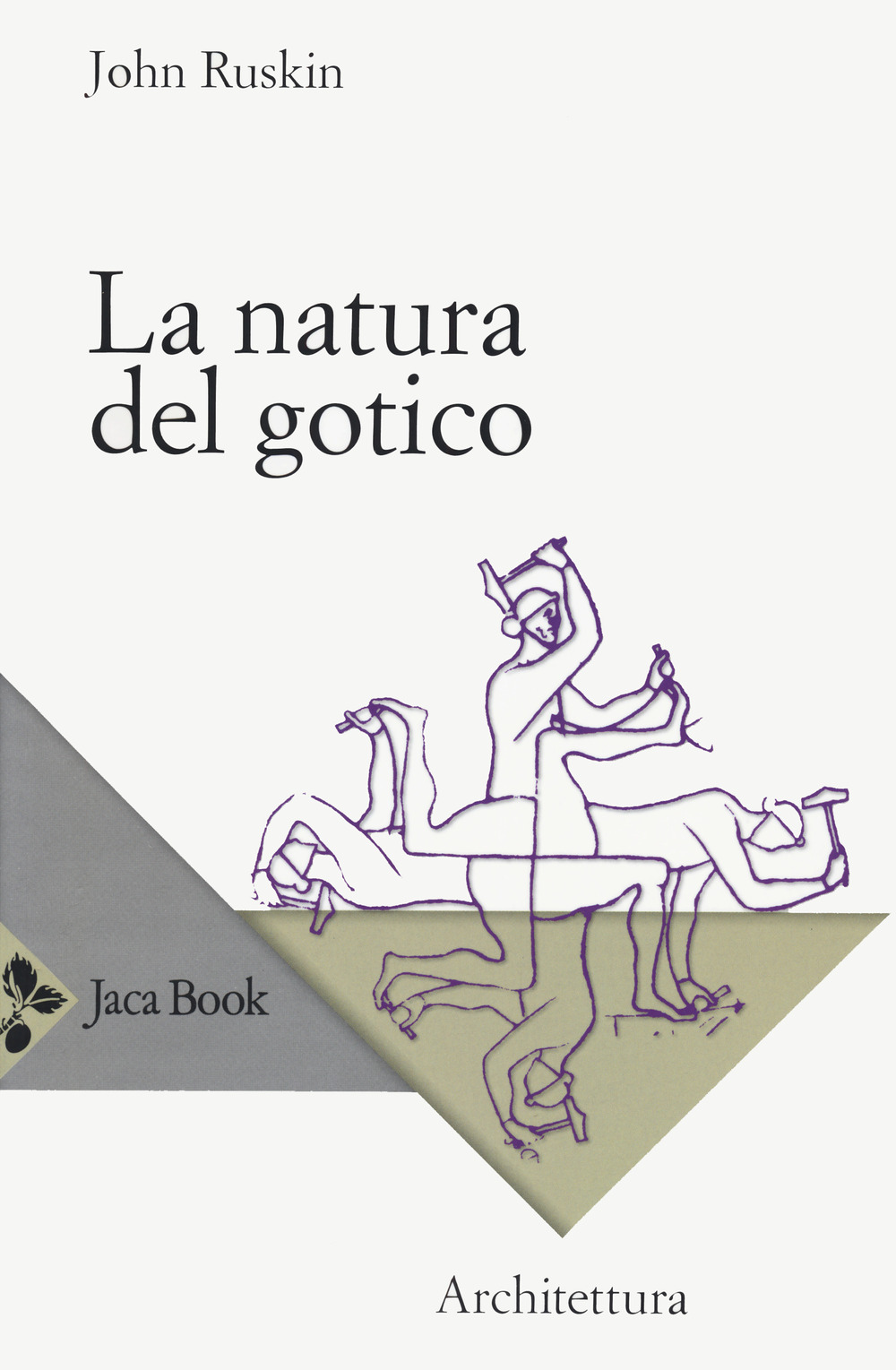 Libro natura del gotico di John Ruskin - ean 9788816419230 - Jaca Book