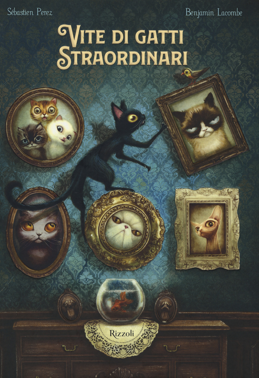 Libro Vite di gatti straordinari di Sébastien Perez; Benjamin Lacombe - ean 9788817143998 - Rizzoli