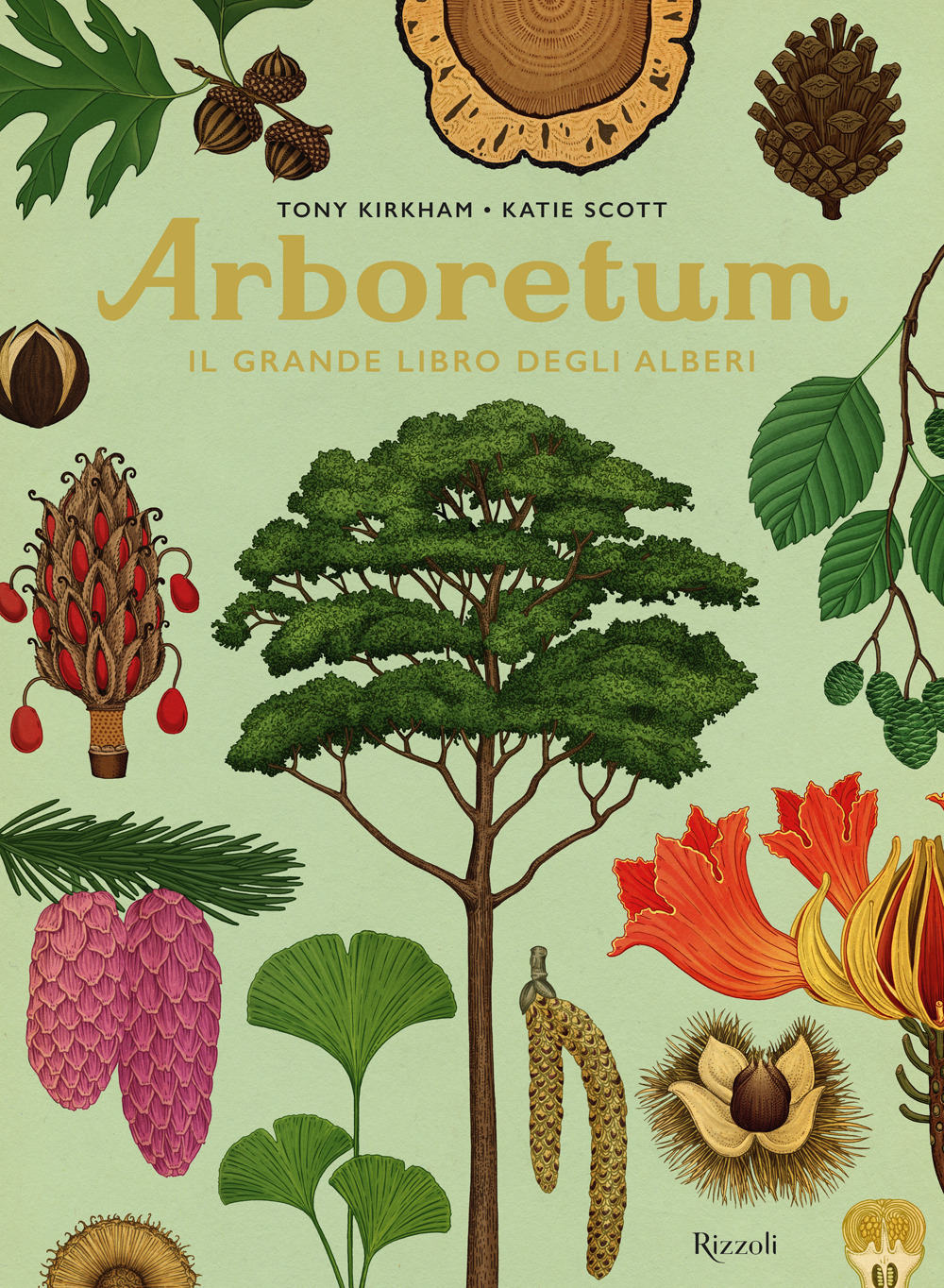 Libro Arboretum. Il grande libro degli alberi di Tony Kirkham; Katie Scott - ean 9788817163552 - Rizzoli
