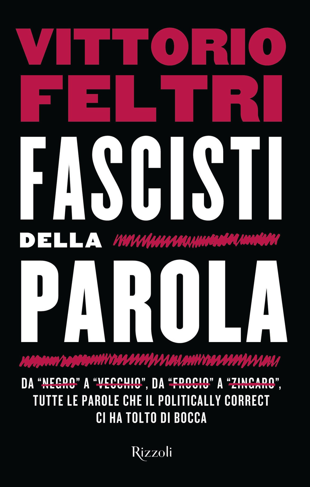 Libro Fascisti della parola di Vittorio Feltri - ean 9788817173841 - Rizzoli