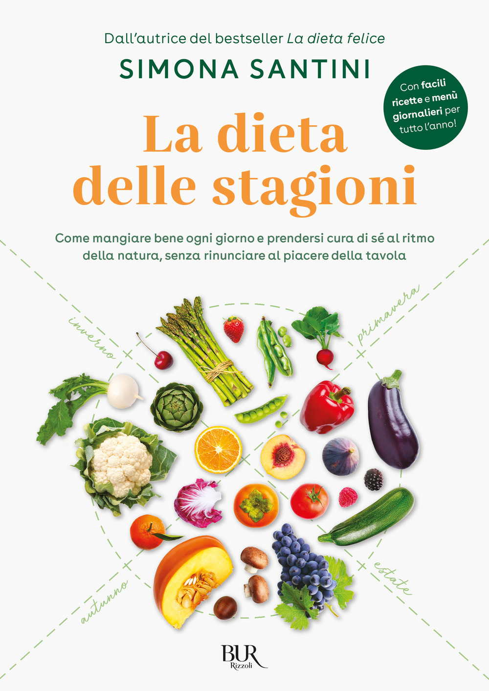 Libro dieta delle stagioni. Come mangiare bene ogni giorno e prendersi cura di sé al ritmo della natura