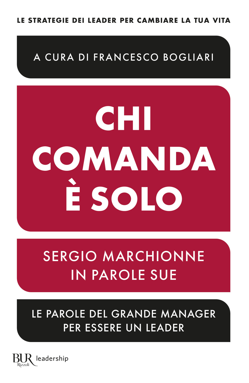 Libro Chi comanda è solo. Sergio Marchionne in parole sue di  - ean 9788817179522 - Rizzoli