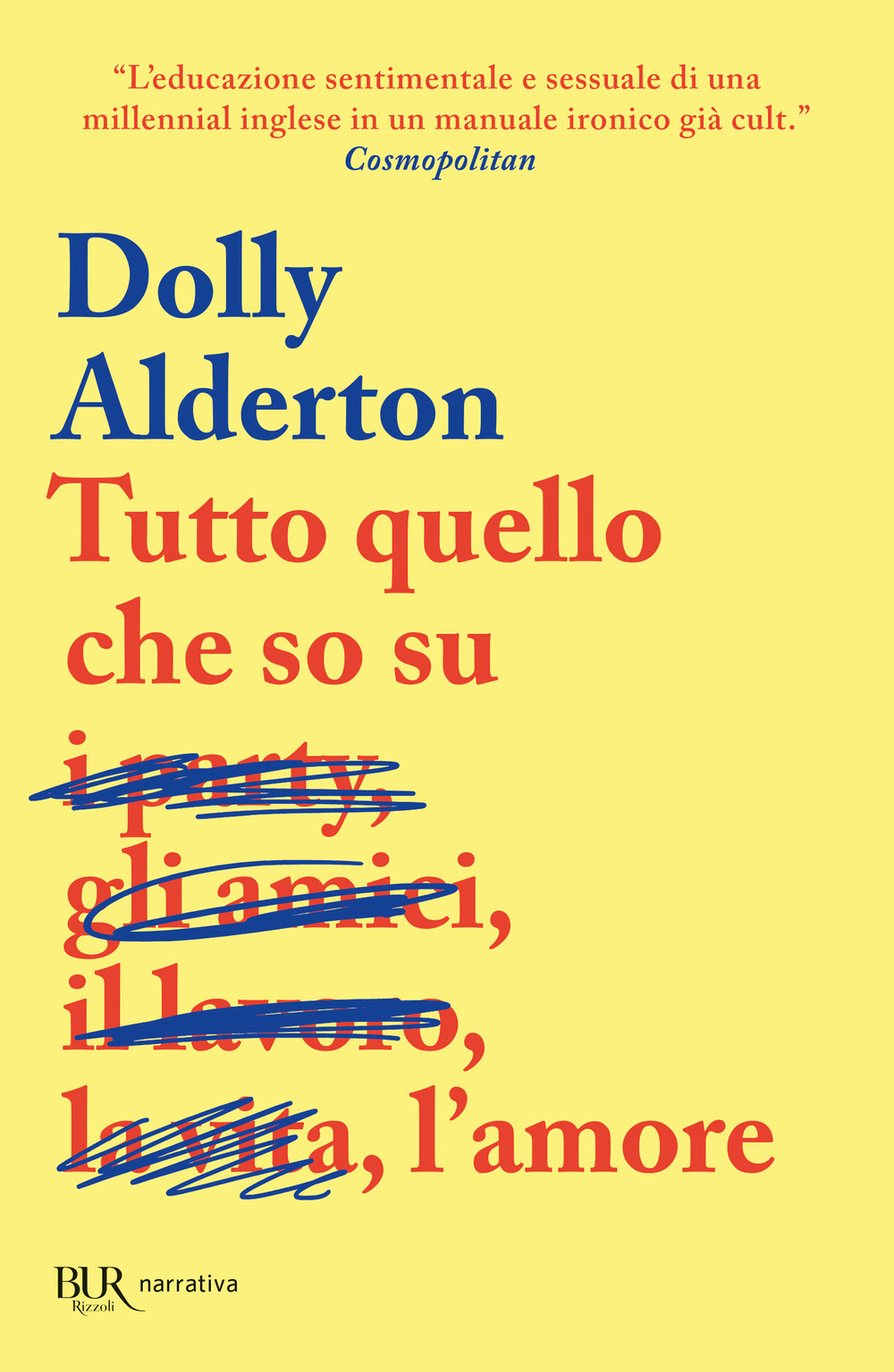 Libro Tutto quello che so sull'amore di Dolly Alderton - ean 9788817180597 - Rizzoli