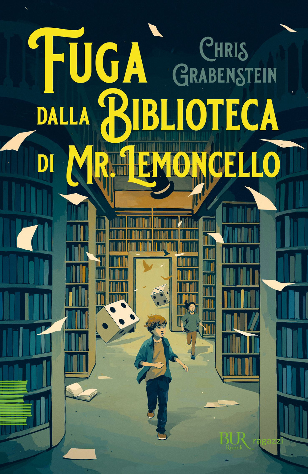 Libro Fuga dalla biblioteca di Mr. Lemoncello di Chris Grabenstein - ean 9788817181044 - Rizzoli