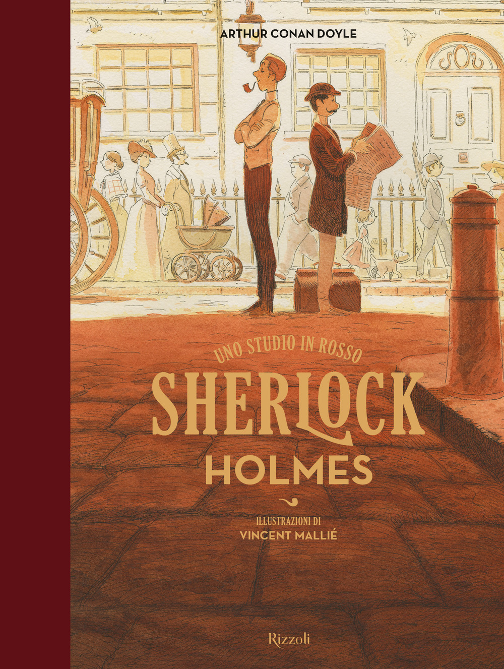 Libro Sherlock Holmes. Uno studio in rosso di Arthur Conan Doyle - ean 9788817181839 - Rizzoli