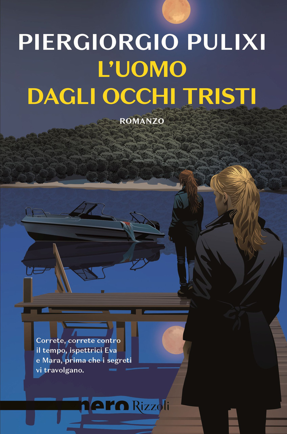 Libro uomo dagli occhi tristi di Piergiorgio Pulixi - ean 9788817185554 - Rizzoli