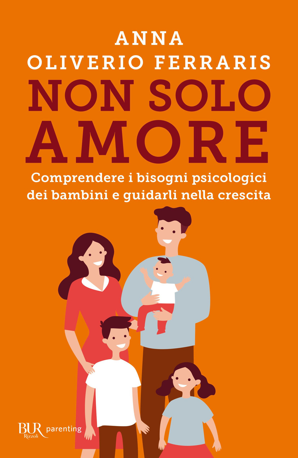 Libro Non solo amore. Comprendere i bisogni psicologici dei bambini e guidarli nella crescita di Anna Oliverio Ferraris - ean 9788817186810 - Rizzoli