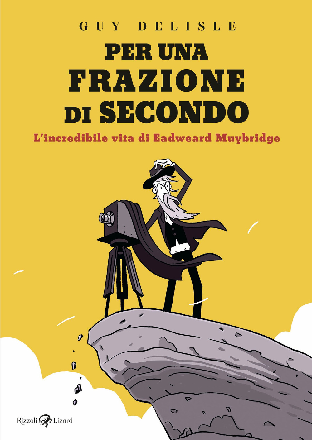 Libro Per una frazione di secondo. L'incredibile vita di Eadweard Muybridge di Guy Delisle - ean 9788817189880 - Rizzoli Lizard