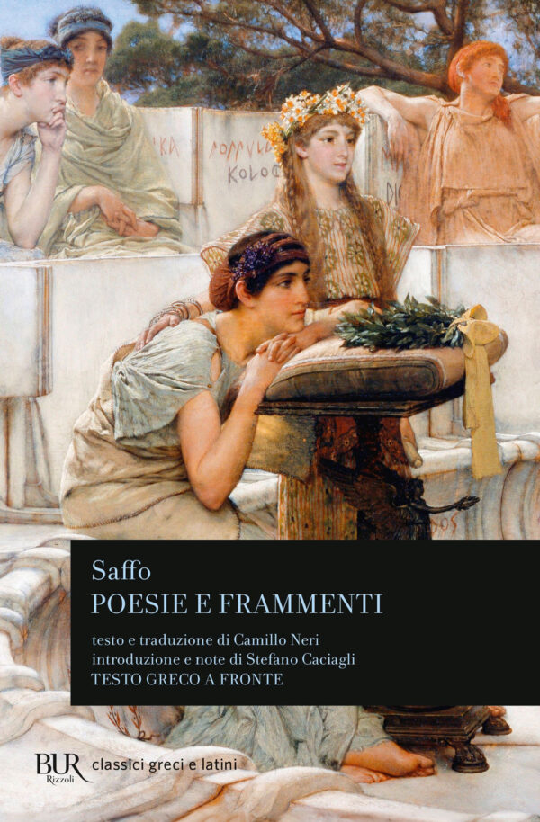 Libro Poesie e frammenti. Testo greco a fronte di Saffo - ean 9788817190343 - Rizzoli