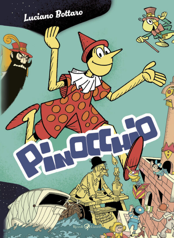 Libro Pinocchio di Luciano Bottaro - ean 9788817190695 - Rizzoli Lizard