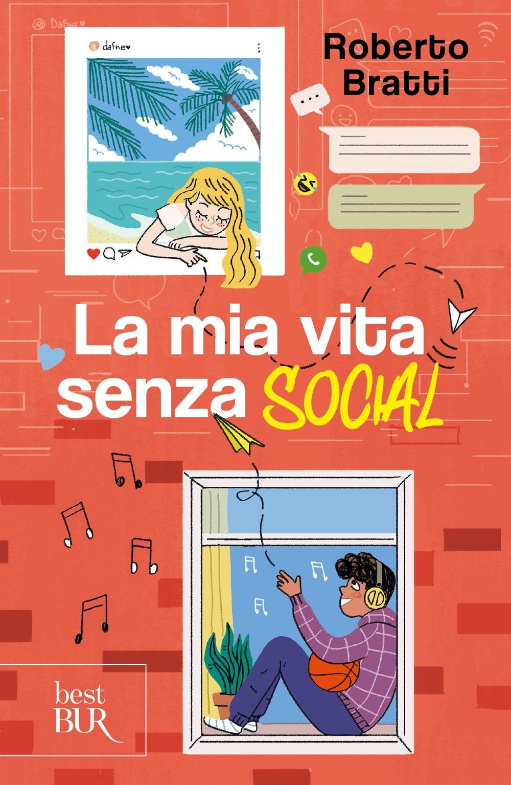 Libro mia vita senza social di Roberto Bratti - ean 9788817192477 - Rizzoli