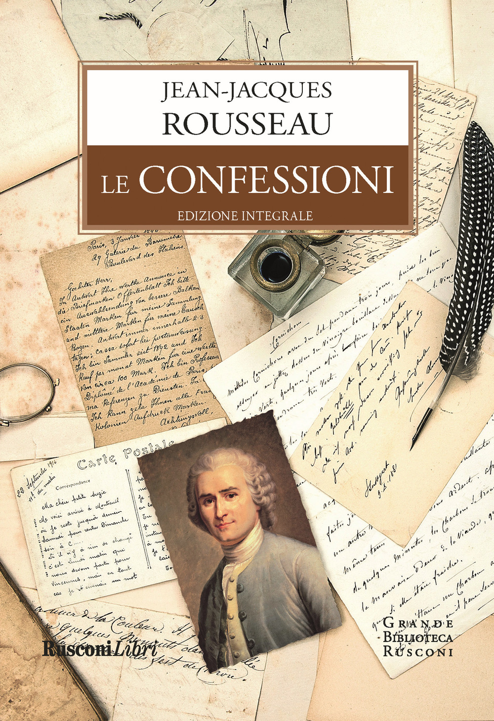Libro confessioni di Jean-Jacques Rousseau - ean 9788818034653 - Rusconi Libri