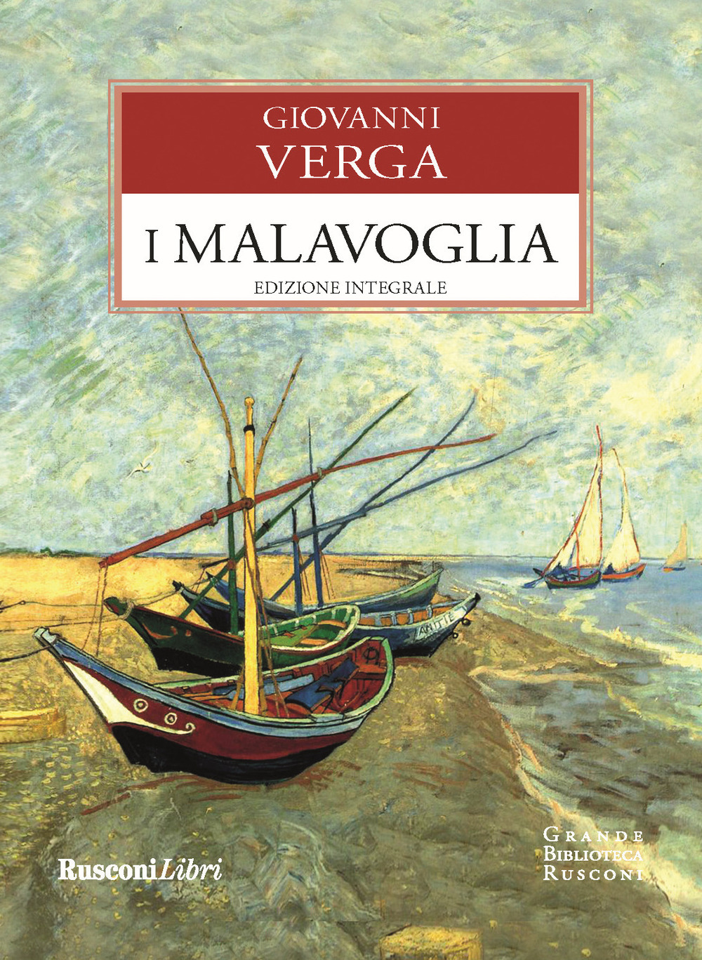 Libro Malavoglia di Giovanni Verga - ean 9788818035001 - Rusconi Libri