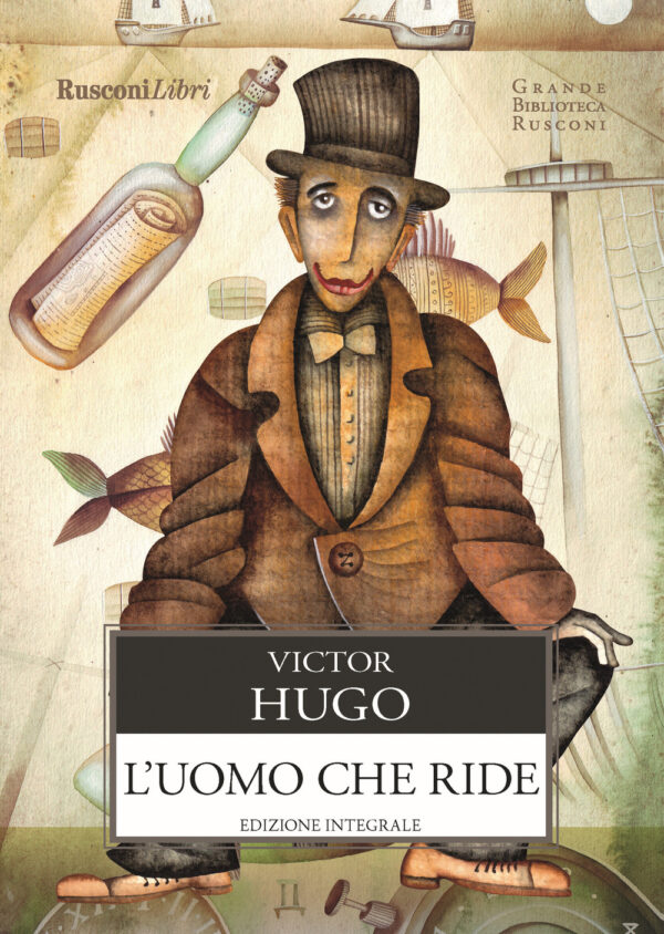 Libro uomo che ride di Victor Hugo - ean 9788818035667 - Rusconi Libri
