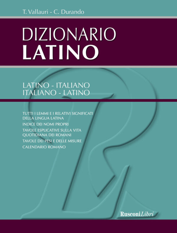Libro Dizionario di latino di  - ean 9788818035940 - Rusconi Libri