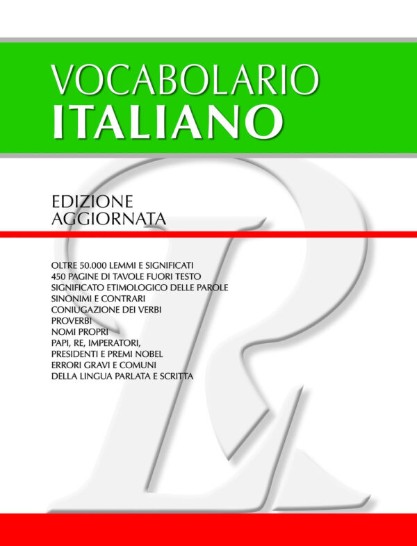 Libro vocabolario di italiano di  - ean 9788818035971 - Rusconi Libri