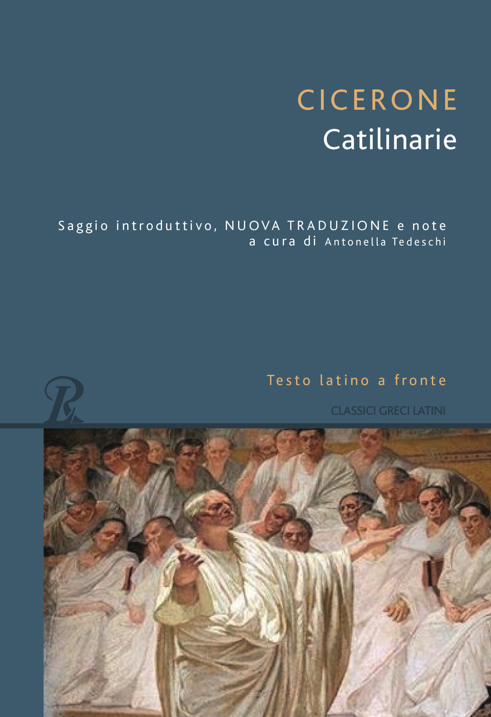 Libro catilinarie. Testo latino a fronte di Marco Tullio Cicerone - ean 9788818037012 - Rusconi Libri