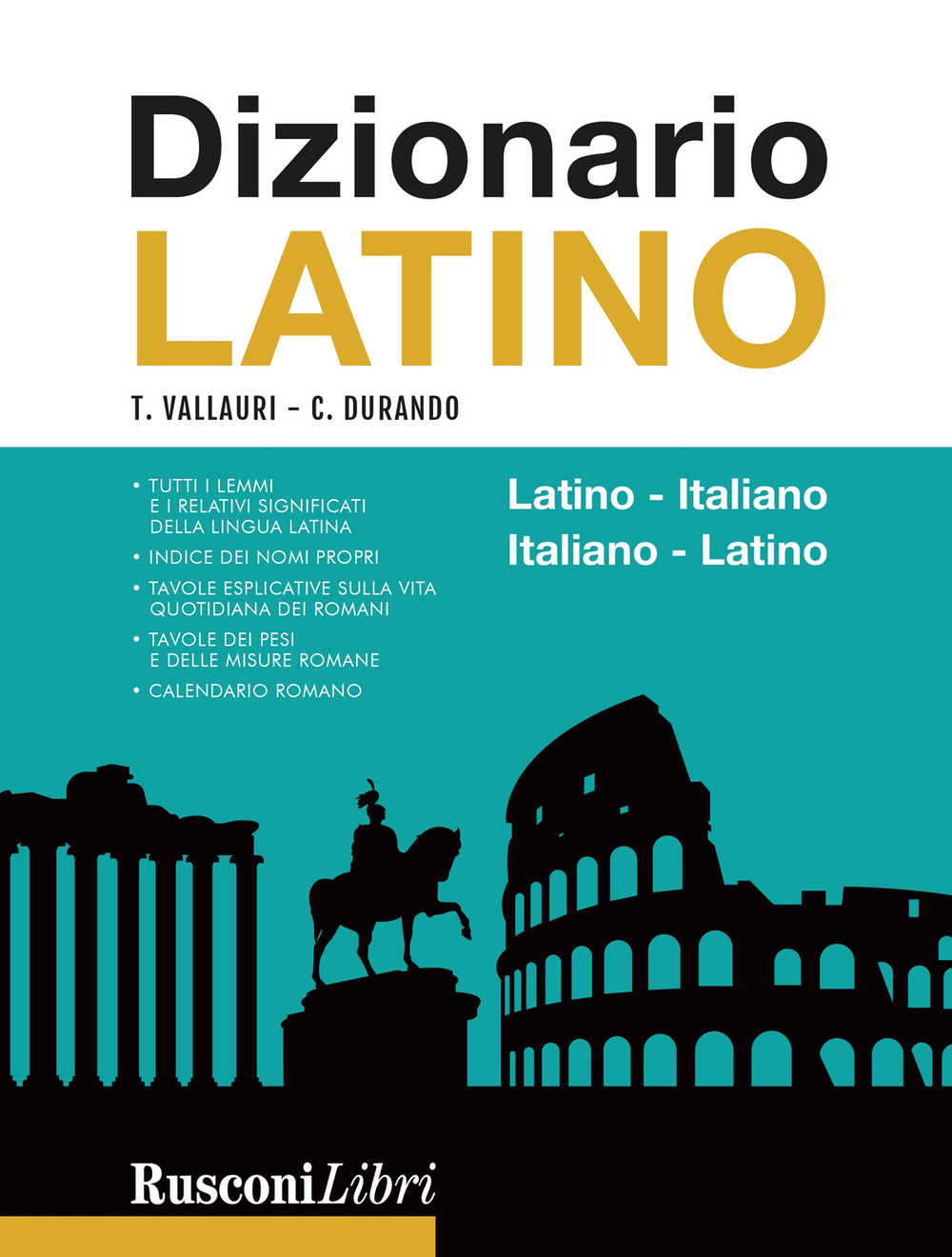 Libro Dizionario di latino di - ean 9788818039504 - Rusconi Libri