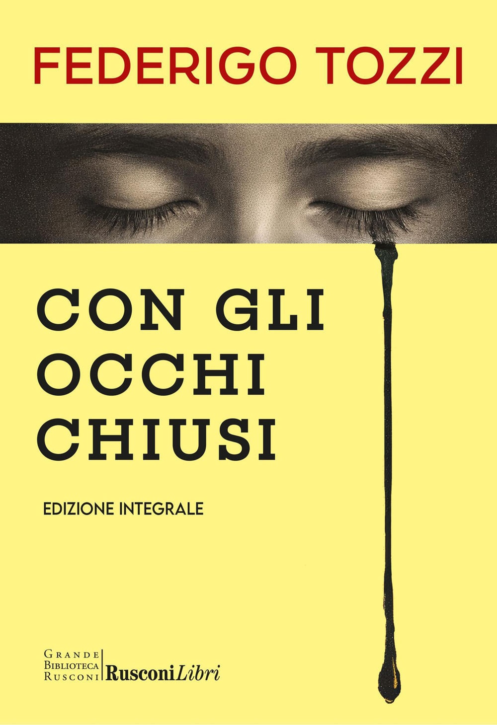 Libro Con gli occhi chiusi di Federigo Tozzi - ean 9788818042115 - Rusconi Libri