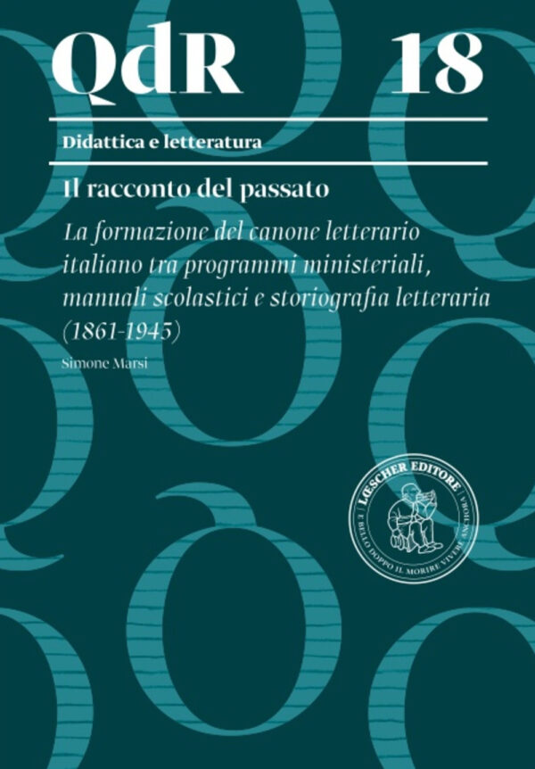 Libro formazione del canone letterario italiano tra programmi ministeriali