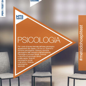 Libro Hoepli Test. Psicologia. Esercizi e verifiche. Per la preparazione ai test di ammissione all'università di  - ean 9788820392505 - Hoepli