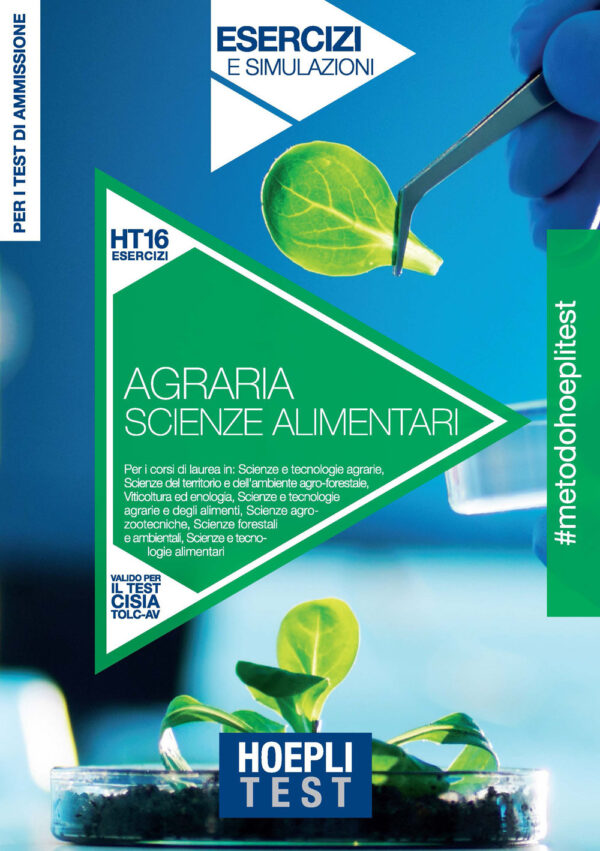 Libro Hoepli Test. Agraria