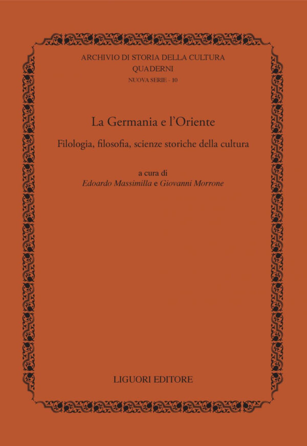 Libro Germania e l'Oriente. Filologia