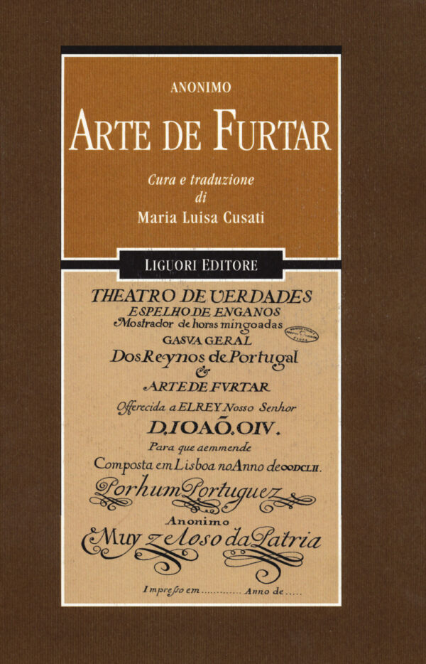 Libro Arte de furtar di  - ean 9788820769833 - Liguori