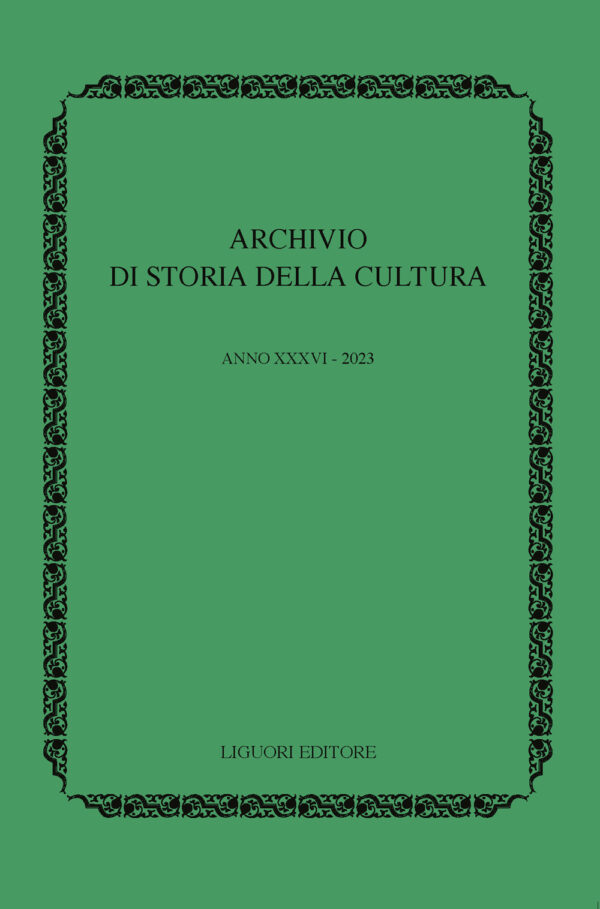Libro Archivio di storia della cultura di  - ean 9788820770006 - Liguori