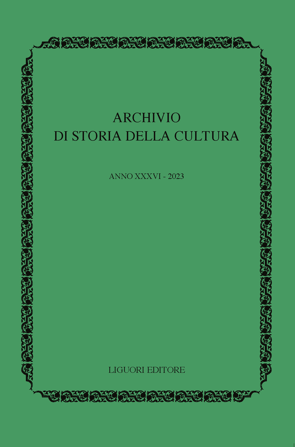 Libro Archivio di storia della cultura di - ean 9788820770006 - Liguori
