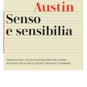 Libro Senso e sensibilia di John Langshaw Austin - ean 9788821112201 - Marietti 1820