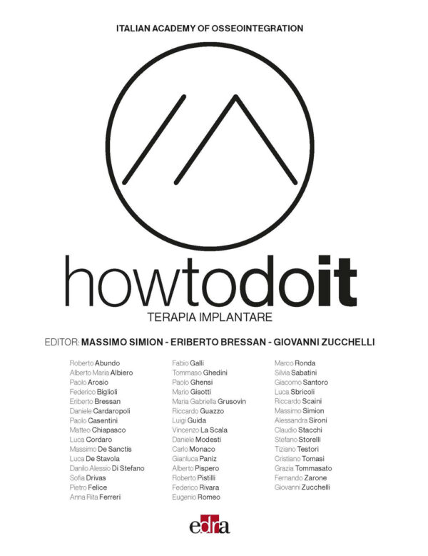 Libro How to do it. Terapia implantare di Italian Academy of Osseointegration - ean 9788821457814 - Edra