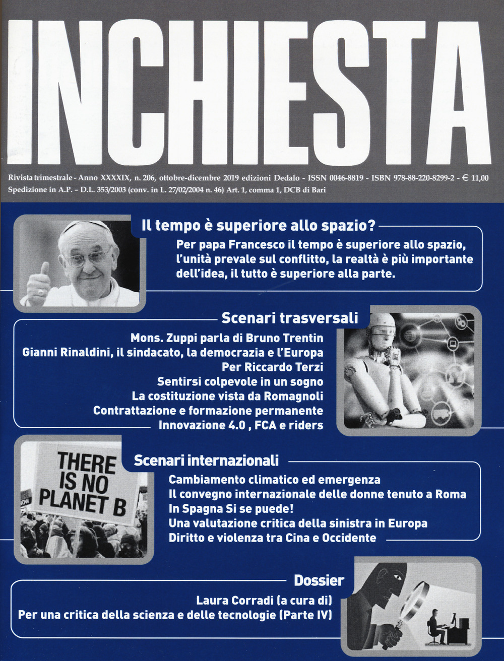 Libro Inchiesta di - ean 9788822082992 - edizioni Dedalo