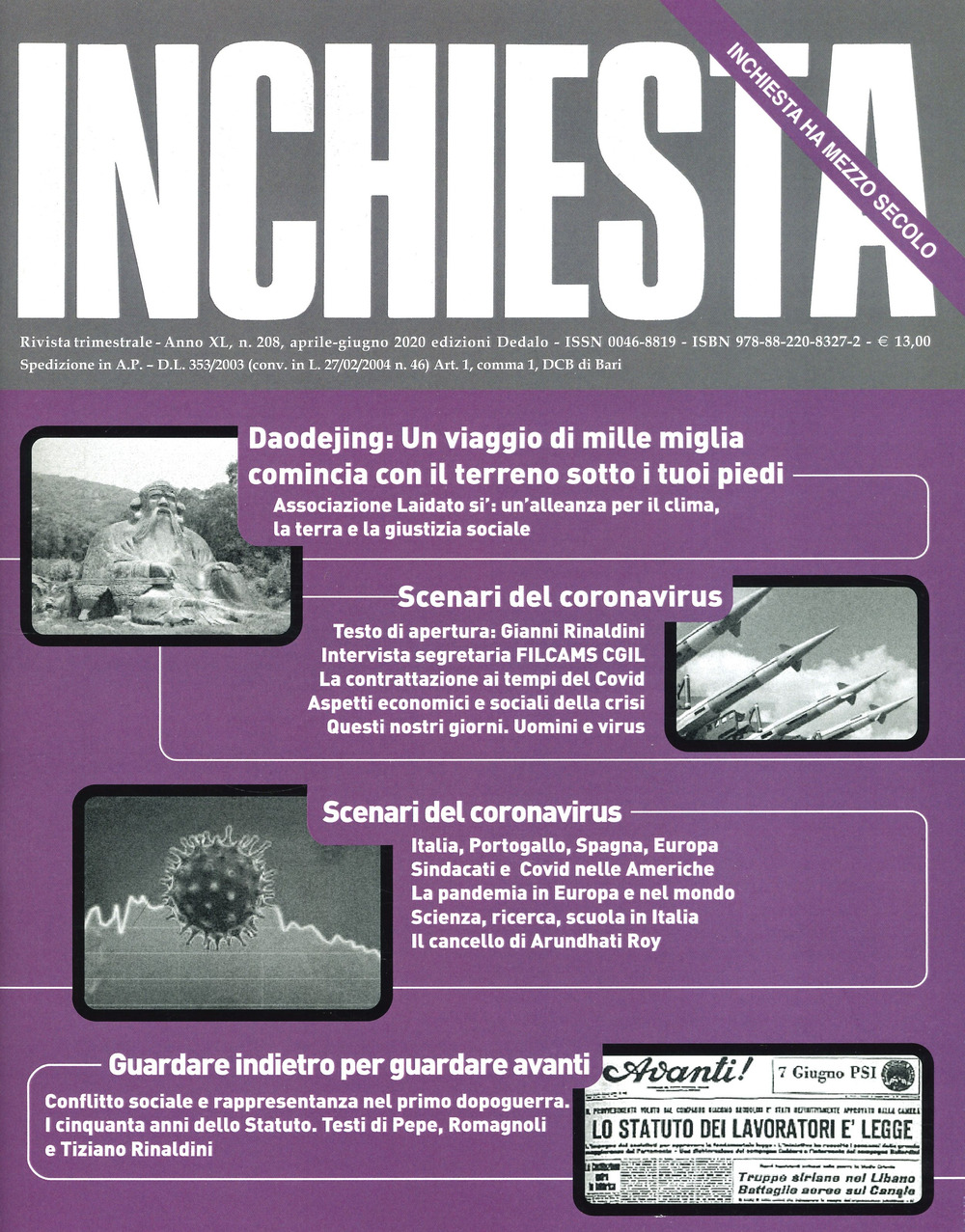 Libro Inchiesta di - ean 9788822083272 - edizioni Dedalo