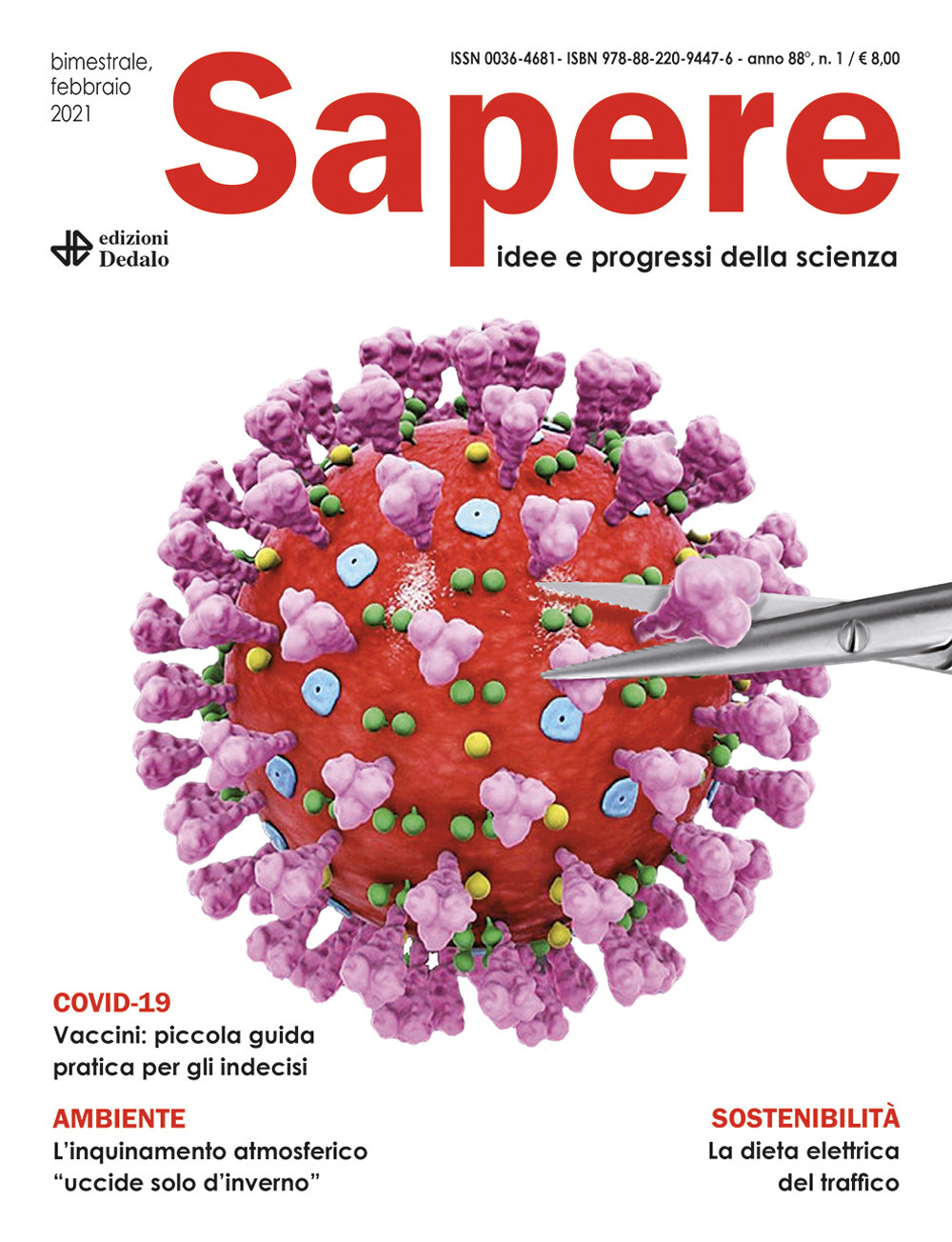 Libro Sapere. Idee e progressi della scienza di - ean 9788822094476 - edizioni Dedalo