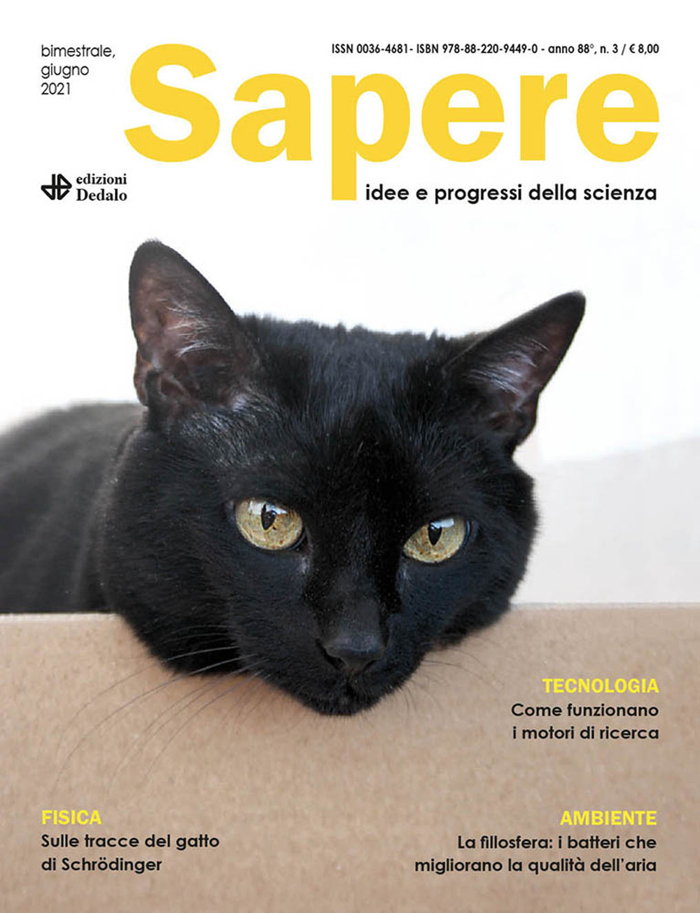 Libro Sapere. Idee e progressi della scienza di - ean 9788822094490 - edizioni Dedalo