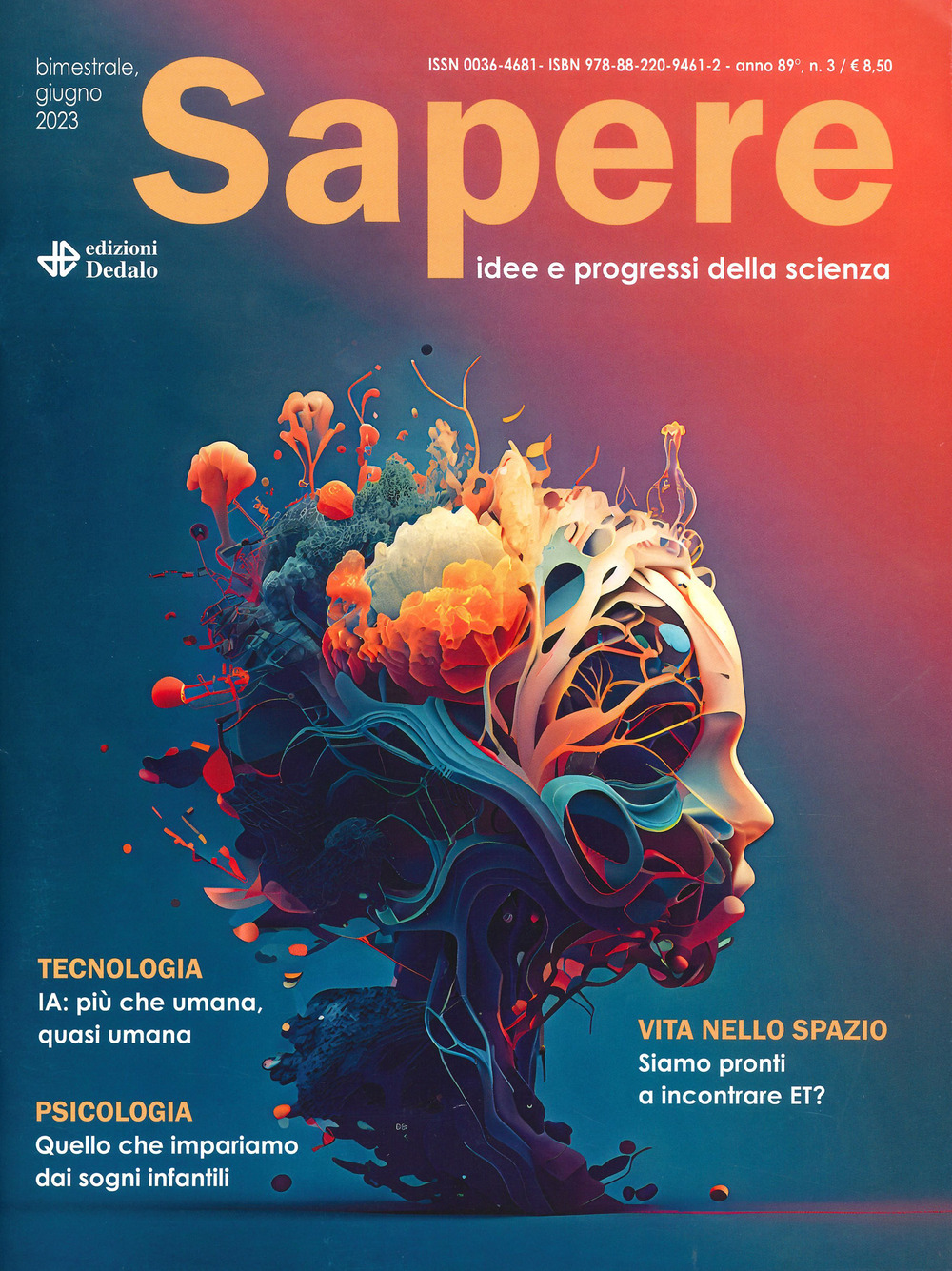 Libro Sapere. Idee e progressi della scienza di - ean 9788822094612 - edizioni Dedalo
