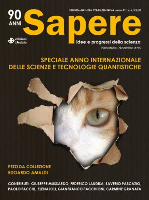 Libro Sapere. Idee e progressi della scienza di  - ean 9788822094766 - edizioni Dedalo