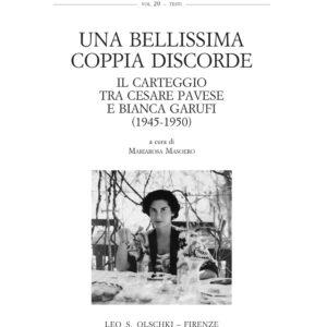 Libro bellissima coppia discorde. Il carteggio tra Cesare Pavese e Bianca Garufi (1945-1950) di  - ean 9788822260741 - Olschki