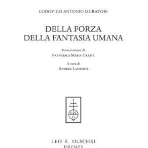 Libro Della forza della fantasia umana di  - ean 9788822266835 - Olschki