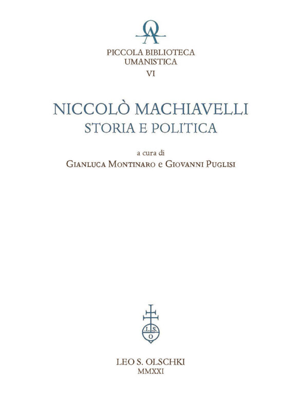 Libro Niccolò Machiavelli: storia e politica di  - ean 9788822267696 - Olschki