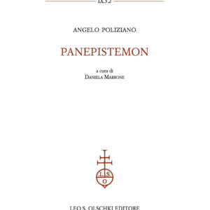 Libro Panepistemon di Angelo Poliziano - ean 9788822268969 - Olschki
