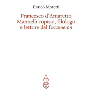 Libro Francesco d'Amaretto Mannelli copista