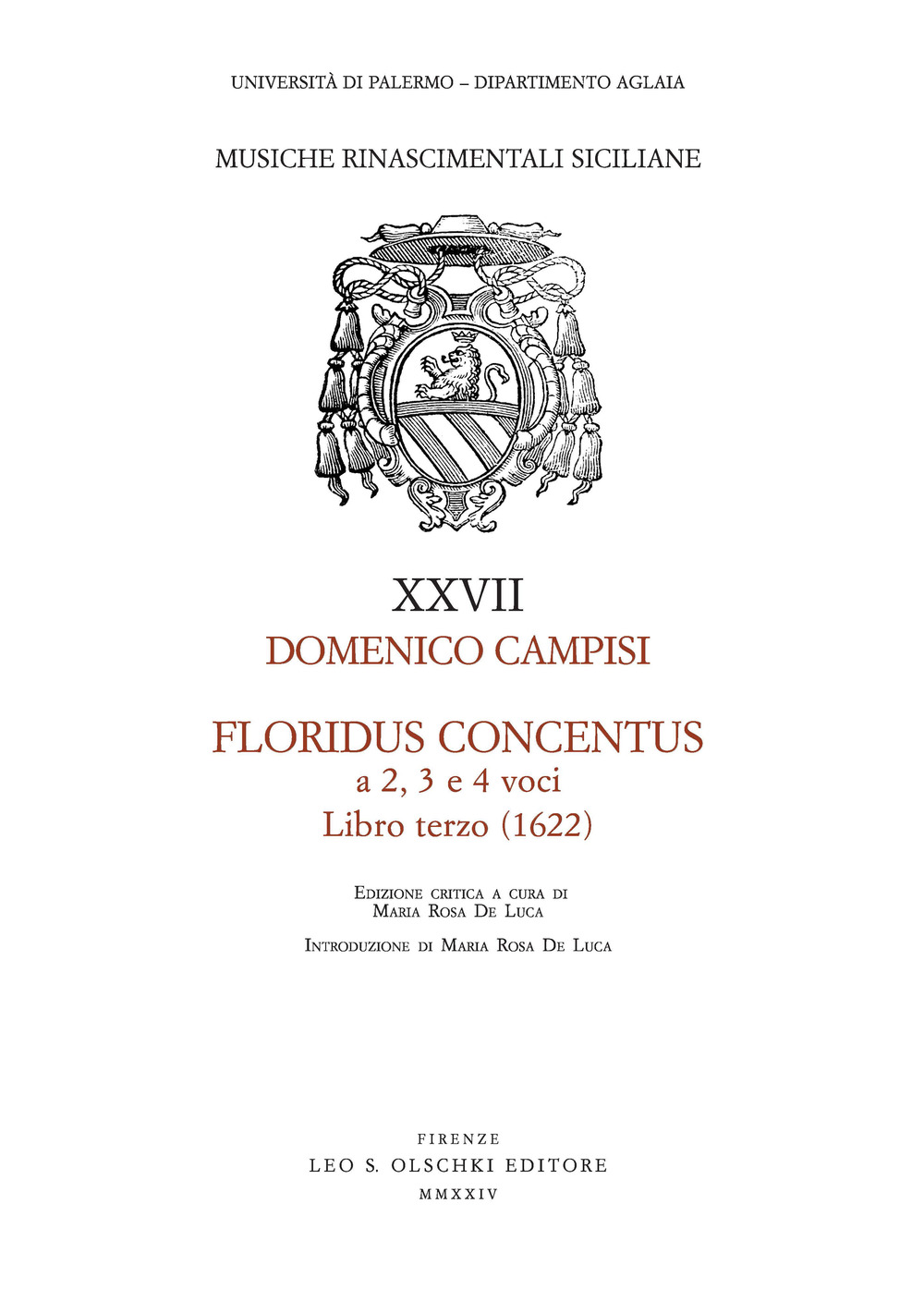 Libro Floridus concentus a 2
