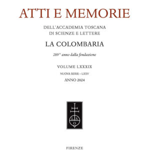 Libro Atti e memorie dell'Accademia toscana di scienze e lettere «La Colombaria». Nuova serie di  - ean 9788822269805 - Olschki